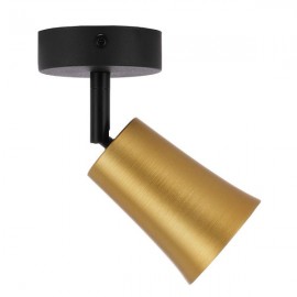 Telbix-Alvey SP1-GDBK GU10 Spotlight - Gold Brushed (GDB),Black (BK)